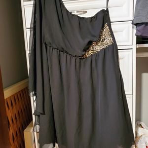 NWT Torrid One Shoulder Dress